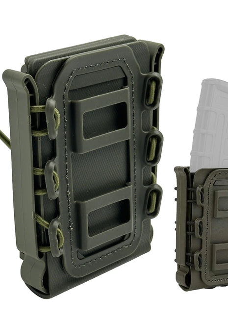 Tactical Molle Magazine Pouch AR 15 M4 AK 47 7.62 5.56  Scorpion Fast
