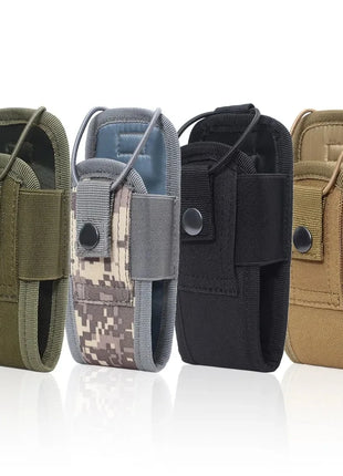 Tactical Walkie Talkie Pouch Oxford MolleRadio Pouch Holder Pocket