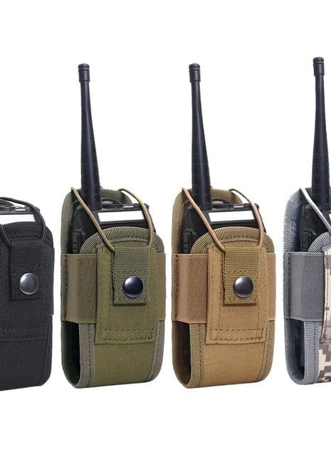 Tactical Walkie Talkie Pouch Oxford MolleRadio Pouch Holder Pocket