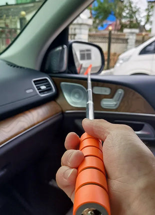 Telescopic Stainless Steel Car Rearview Mirror Wiper with Retractable