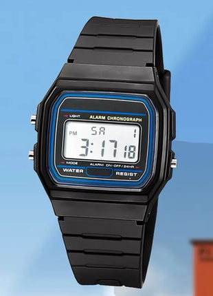 Top Brand Simple Square LED Wristwatch Fashion Sports Men's Digital