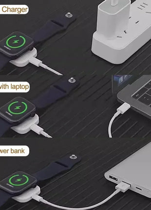 Magnetic Wireless Fast Charger for Apple Watch series 5 6 7 8 9 SE