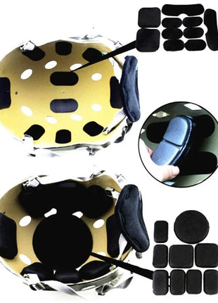Universal Airsoft 19pcs Helmet Pads, Helmet Replacement Foam Padding