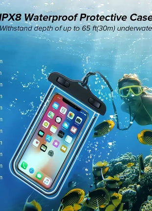 Waterproof Phone Case Swimming Water Proof Bag Universal Underwater