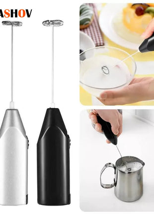 Wireless Milk Foamer Coffee Whisk Mixer Electric Blender Egg Beater