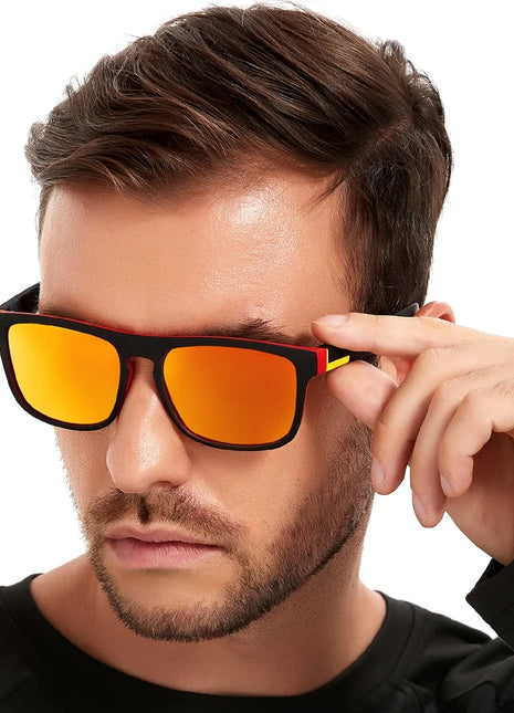 Fashion Vintage Square Sport Sunglasses Men Women Fishing Driving Man