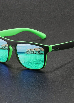 Fashion Vintage Square Sport Sunglasses Men Women Fishing Driving Man