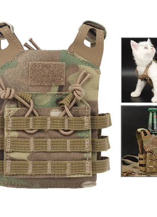 Tactical Beer Bottle Vest Mini JPC Molle Plate Carrier Vest Model