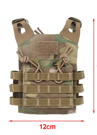 Tactical Beer Bottle Vest Mini JPC Molle Plate Carrier Vest Model