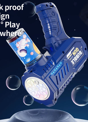 10 Hole Space Bubble Machine Outdoor New Product Children's New