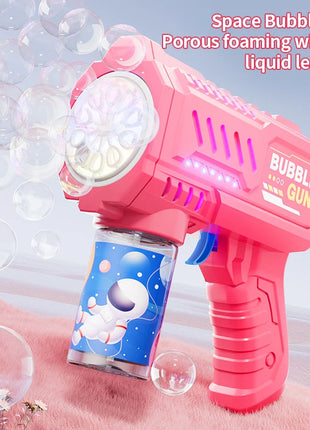 10 Hole Space Bubble Machine Outdoor New Product Children's New