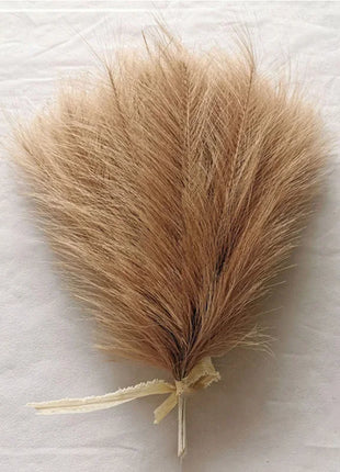 10PCS/lot Artificial Flowers Fluffy Pampas Grass Bouquet for Wedding