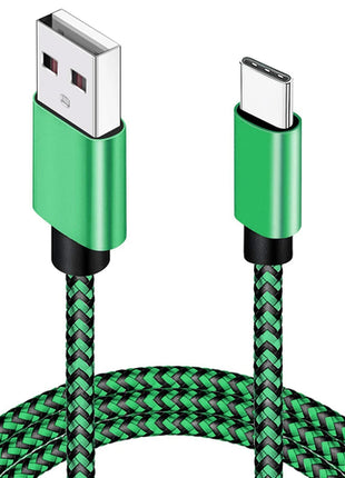USB Type C Cable Date Sync 2.4A Fast Charging Nylon Braided Wire