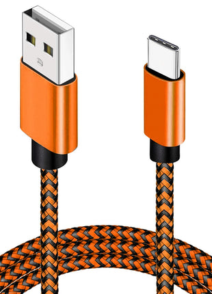 USB Type C Cable Date Sync 2.4A Fast Charging Nylon Braided Wire