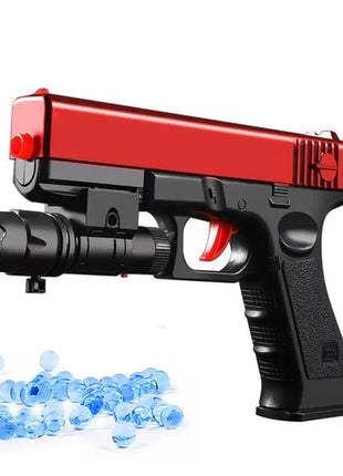 2025 Manual G17 Toy Gun With Laser Water Ball Bullet Airsoft Pistol