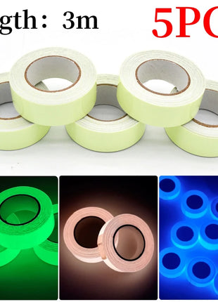 3M Luminous Fluorescent Night Self-adhesive Glow In The Dark Sticker
