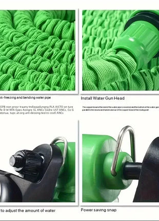 25FT-200FT Expandable Magic Hose Lightweight Design Durable Materials