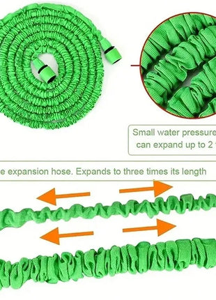 25FT-200FT Garden Hose Expandable Magic Water Pipes Home Garden Daily