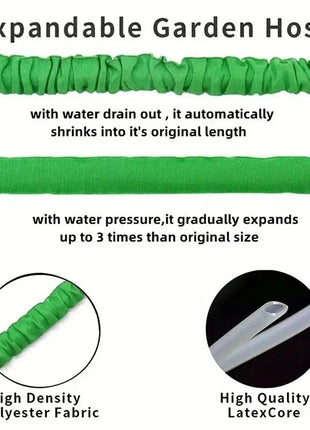 25FT-200FT Garden Hose Expandable Magic Water Pipes Home Garden Daily
