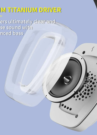 BINNUNE BW06 2.4GHz Wireless Gaming Headset with Mic for PS5 PS4 PC