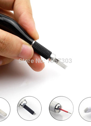 1pc Microblading tebori Pen PCD Microblade Needle Holder eyebrow