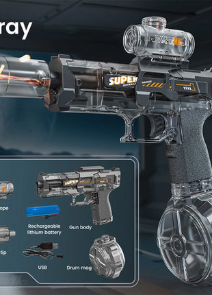 Electric Water Gun Pulse Water Gun Self-integrated Automatic