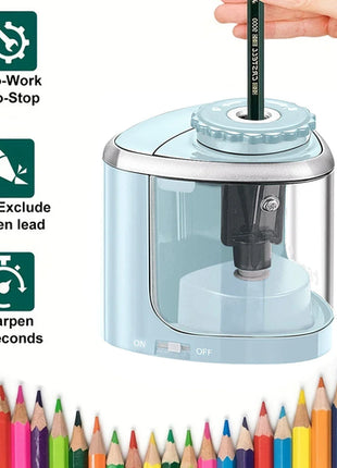 Electric Sharpener Desktop Automatic Pencil Sharpener Suitable To