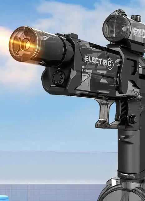 Electric Water Gun Continuous Water Gun Simulated Flame Sensor Light