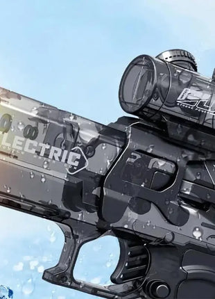 Electric Water Gun Continuous Water Gun Simulated Flame Sensor Light