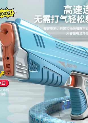 Electric Water Gun Toys Bursts Children's High-pressure Strong