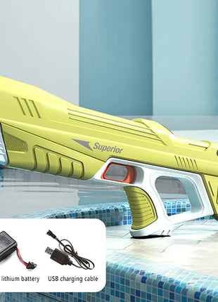 Electric Water Gun Toys Bursts Children's High-pressure Strong