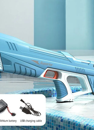 Electric Water Gun Toys Bursts Children's High-pressure Strong