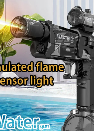 Fire Rat Electric Water Pistol Cool Light Full Automatic Water Spray