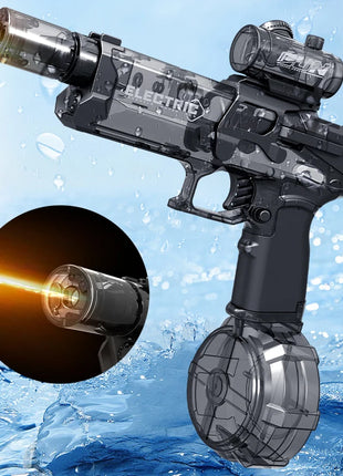 Fire Rat Electric Water Pistol Cool Light Full Automatic Water Spray
