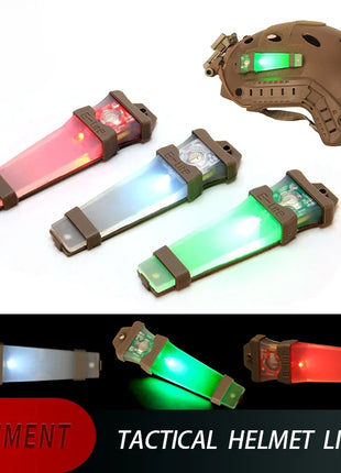 Airsoft Helmet Weapon Flashlight Tactical Helmet Light Identification