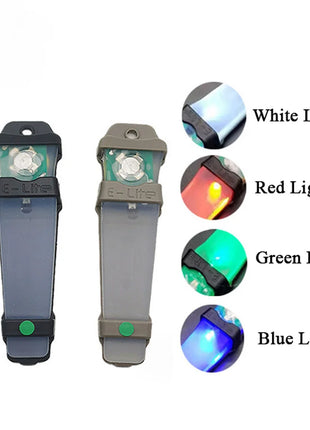 Airsoft Helmet Weapon Flashlight Tactical Helmet Light Identification