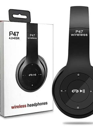 P47 Wireless bluetooth headphone With Mic Noise Cancelling Headsets
