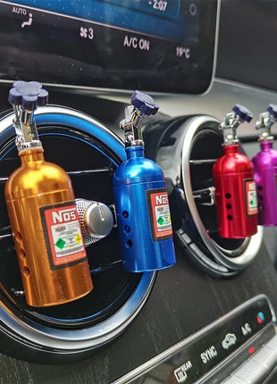 Popular Car Air Freshener NOS Nitrogen Bottle Air Vent Aromatherapy