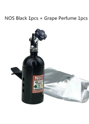 Popular Car Air Freshener NOS Nitrogen Bottle Air Vent Aromatherapy