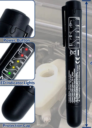 Brake Fluid Tester Hydraulic Fluid Oil Moisture Analyzer Automatic