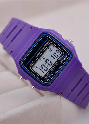 Sport LED Digital Watches for Men Simple Small Square Dial Electronic