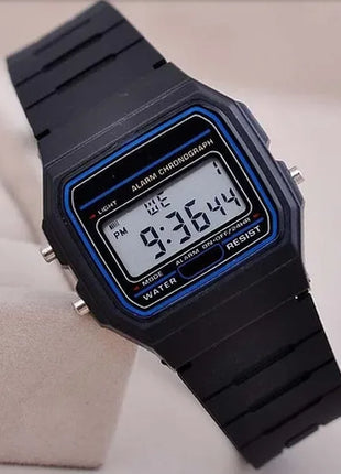 Sport LED Digital Watches for Men Simple Small Square Dial Electronic