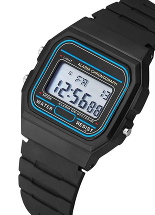 Sport LED Digital Watches for Men Simple Small Square Dial Electronic