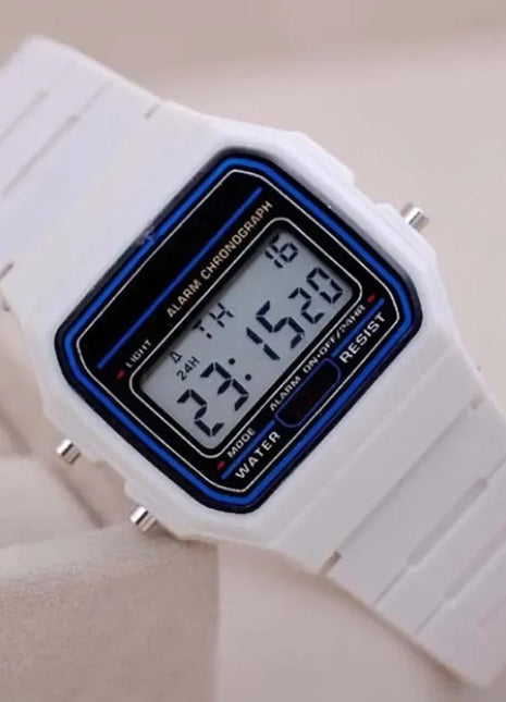 Sport LED Digital Watches for Men Simple Small Square Dial Electronic