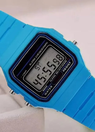 Sport LED Digital Watches for Men Simple Small Square Dial Electronic
