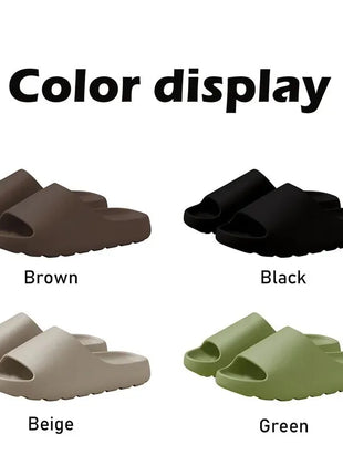 Coconut Slippers Cloud Thick-soled Sandals Summer Fashion Soft Bottom