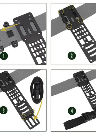 Drop Leg Carry Platform Metal Modular Adjustable Tactical Pistol