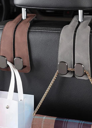 2 in 1 Car Hook For Car Rear Seat Back Hooks Headrest Hanger Clip