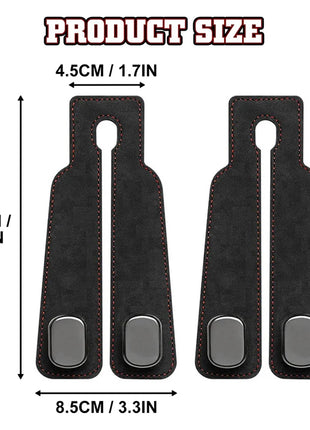 2 in 1 Car Hook For Car Rear Seat Back Hooks Headrest Hanger Clip