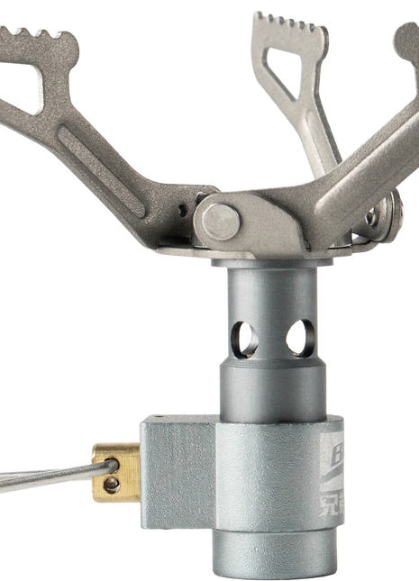 BRS-3000T Titanium Mini Camping Gas Burners 25g One-Piece Pocket Stove